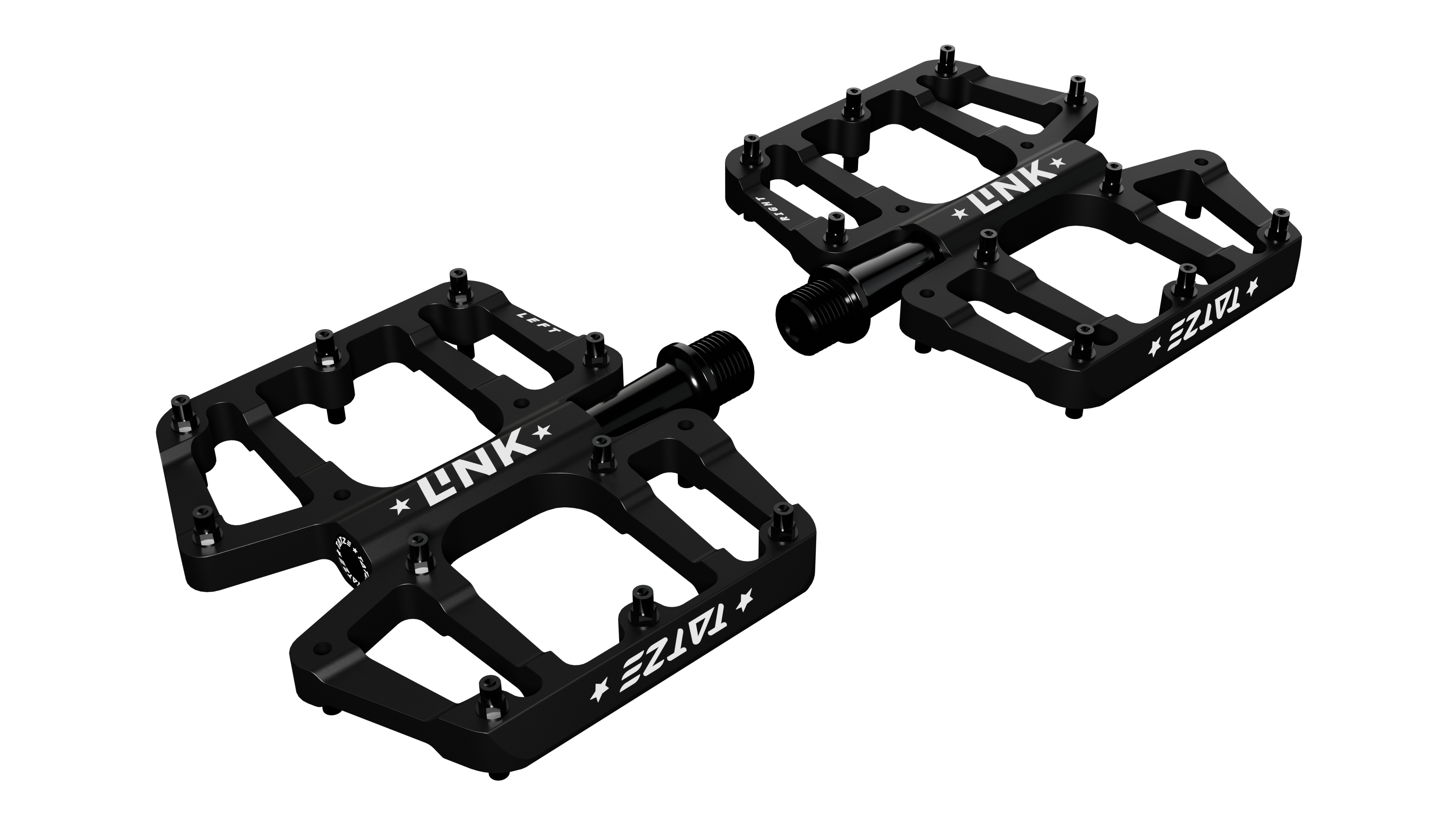 mtb bärentatzen pedale MTB Flat Pedal – ultra dünn – LINK – TATZE