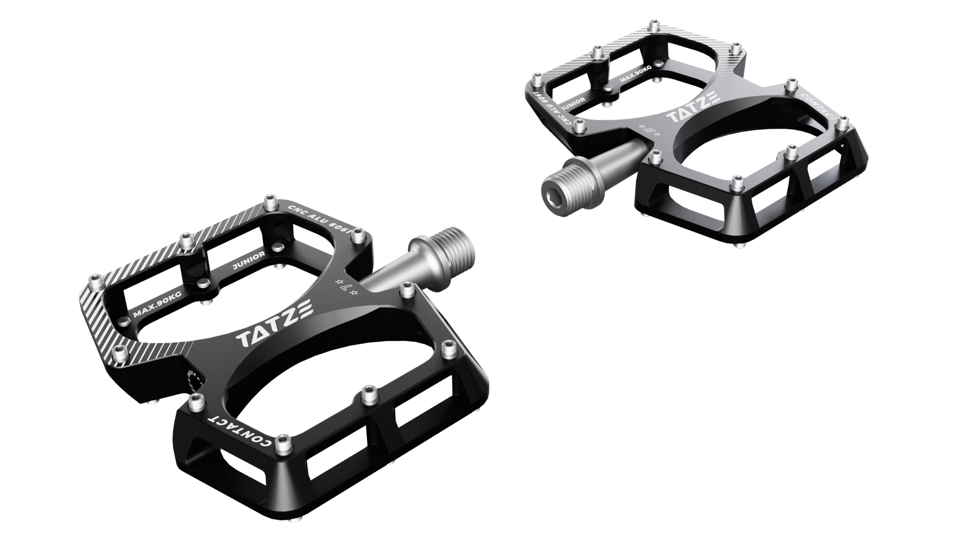 pedale tatze CONTACT CNC youth MTB pedal for a perfect connection to the bike – TATZE