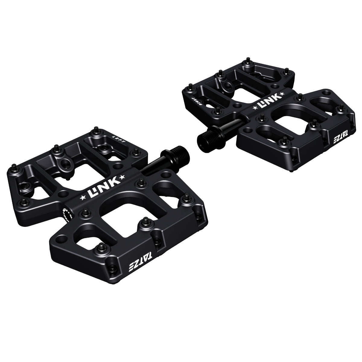 Flat Pedal – stabil & bissig – LINK COMPOSITE – TATZE