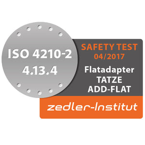 TATZE Safety Test Zertifikat