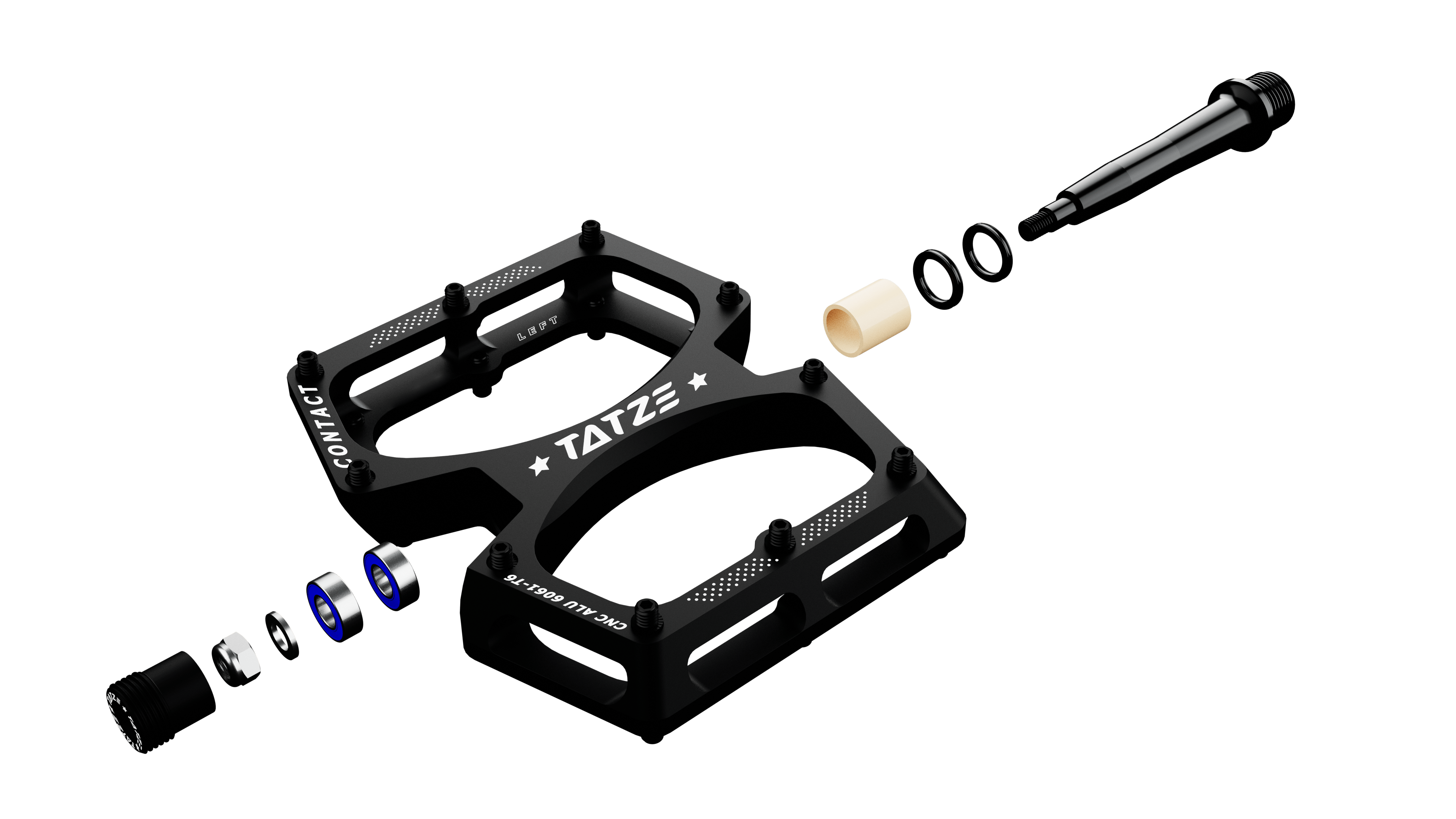 CONTACT CNC youth MTB pedal for a perfect connection to the bike