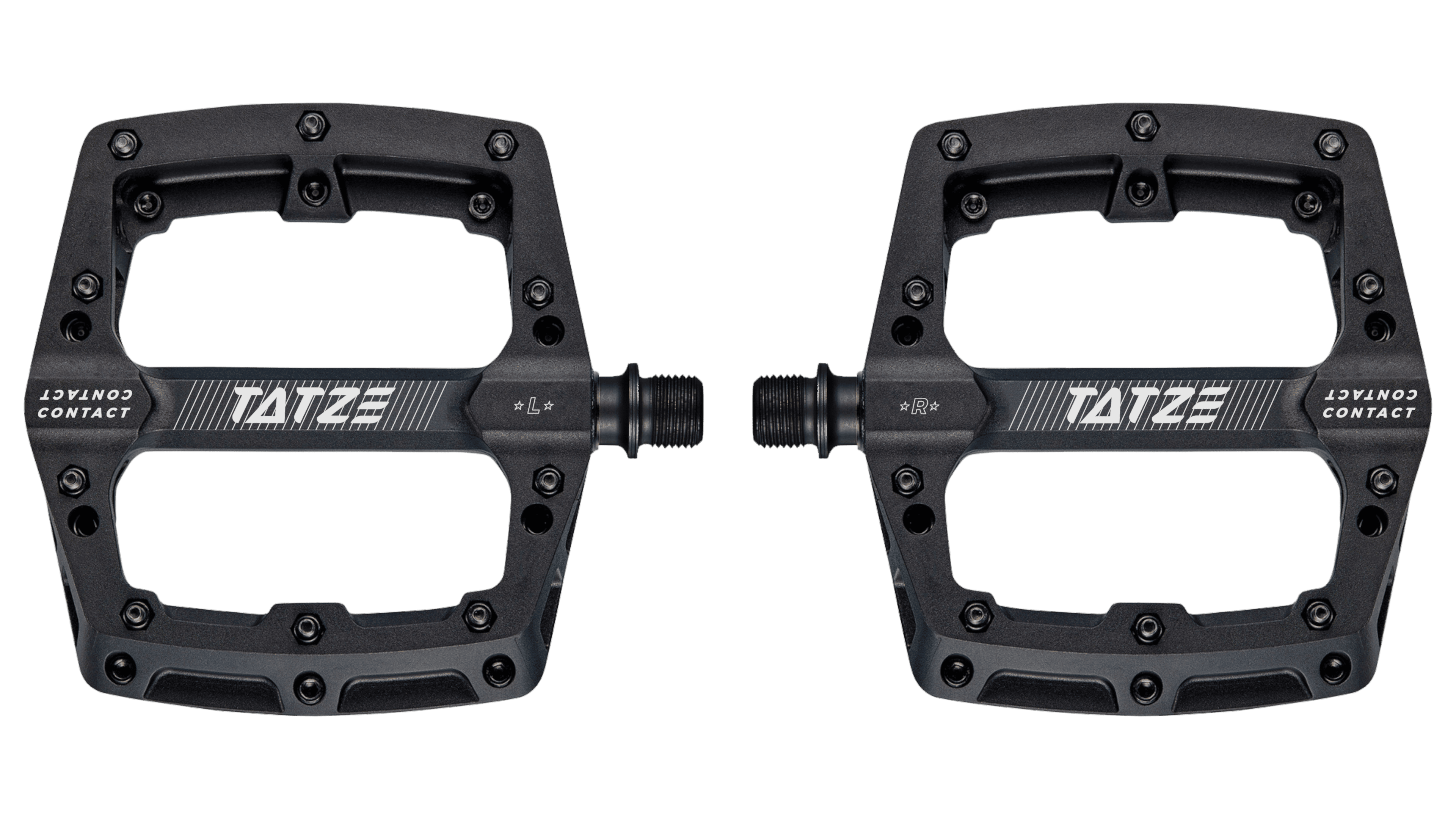tatze flat pedal Flat Pedal + sharp pins – CONTACT COMPOSITE – TATZE