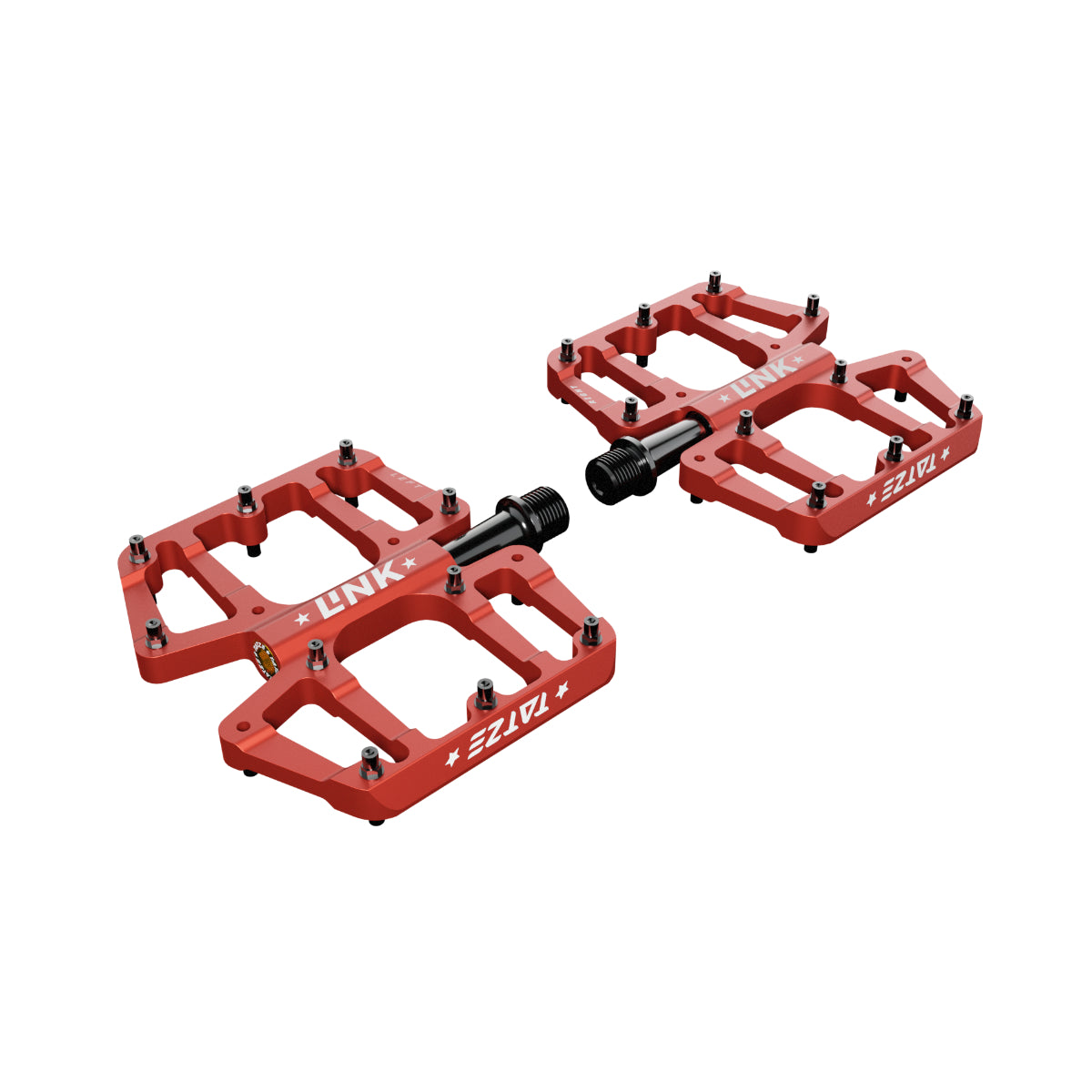 tbg pedale Light flat pedal for MTB – LINK TI – TATZE