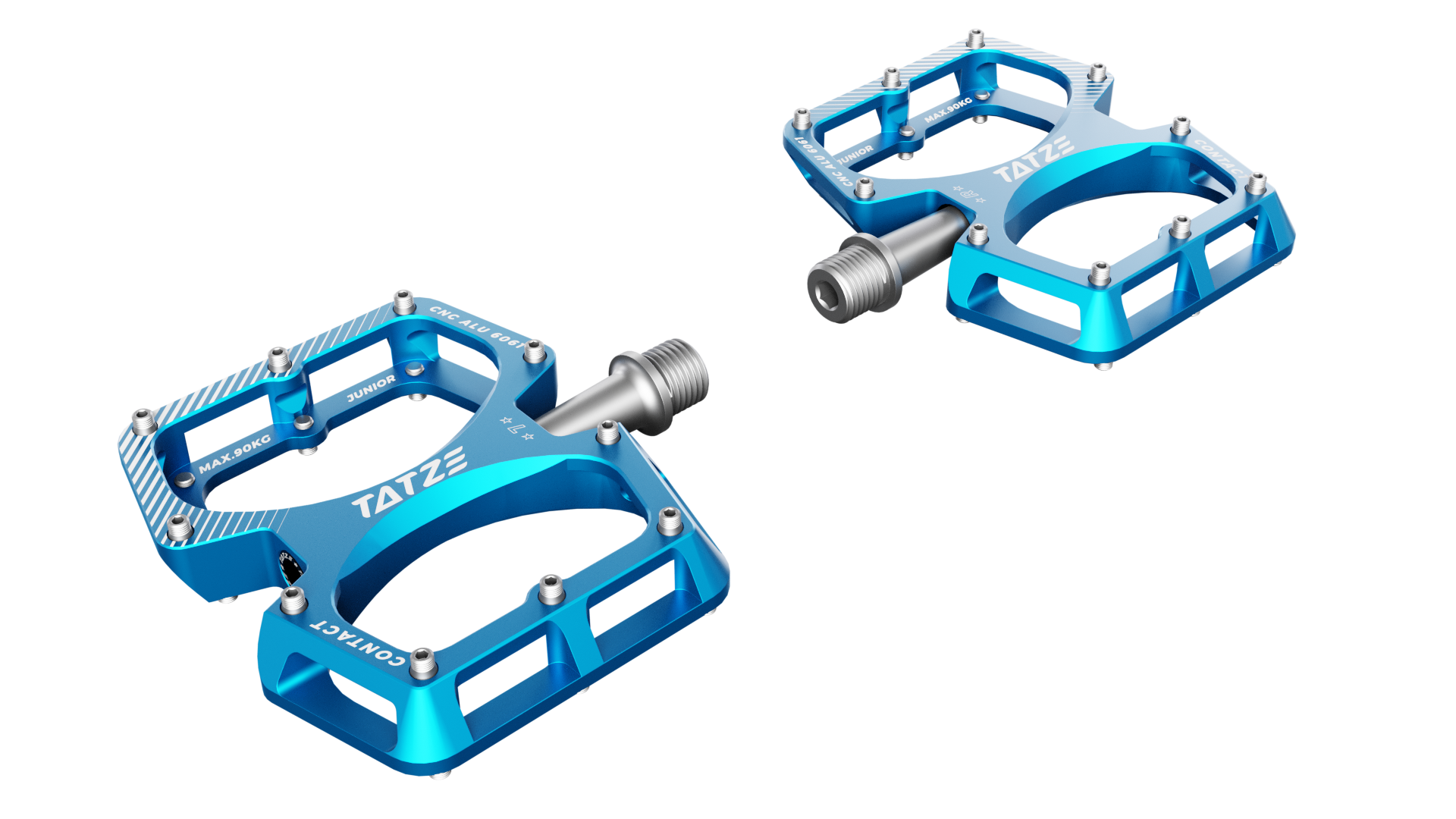 fahrrad pedal zubehör CONTACT CNC Jugend MTB Pedal für eine perfekte Verbindung zum Bike – TATZE