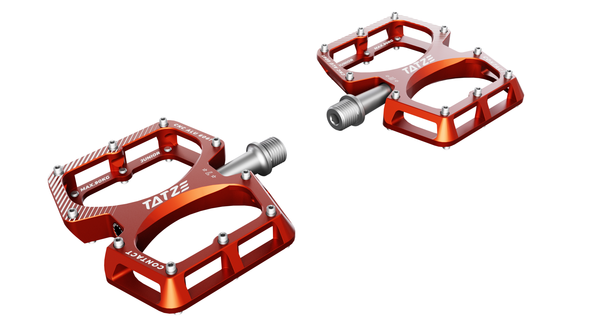 CONTACT CNC youth MTB pedal for a perfect connection to the bike – TATZE