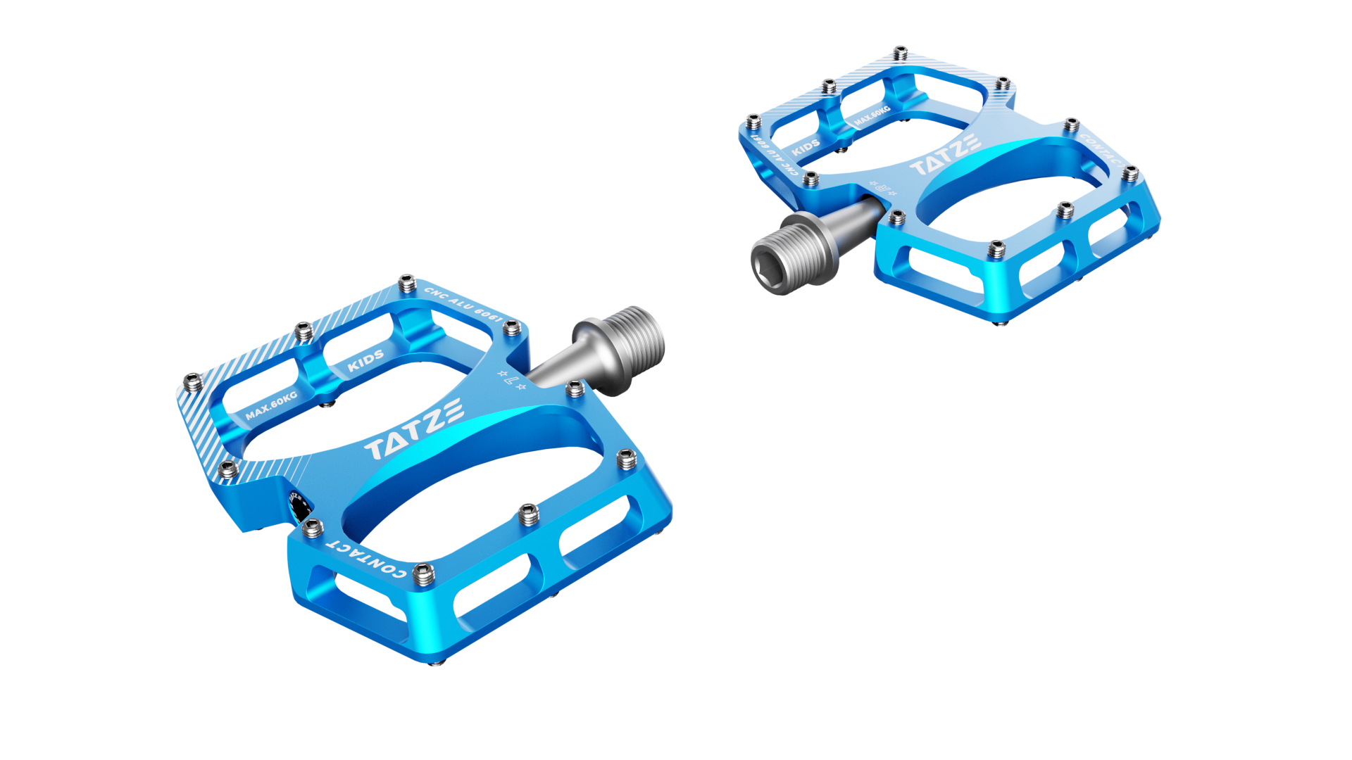 kinder mtb pedale CONTACT CNC KIDS, das Kinder MTB Pedal für eine perfekte Verbindung – TATZE