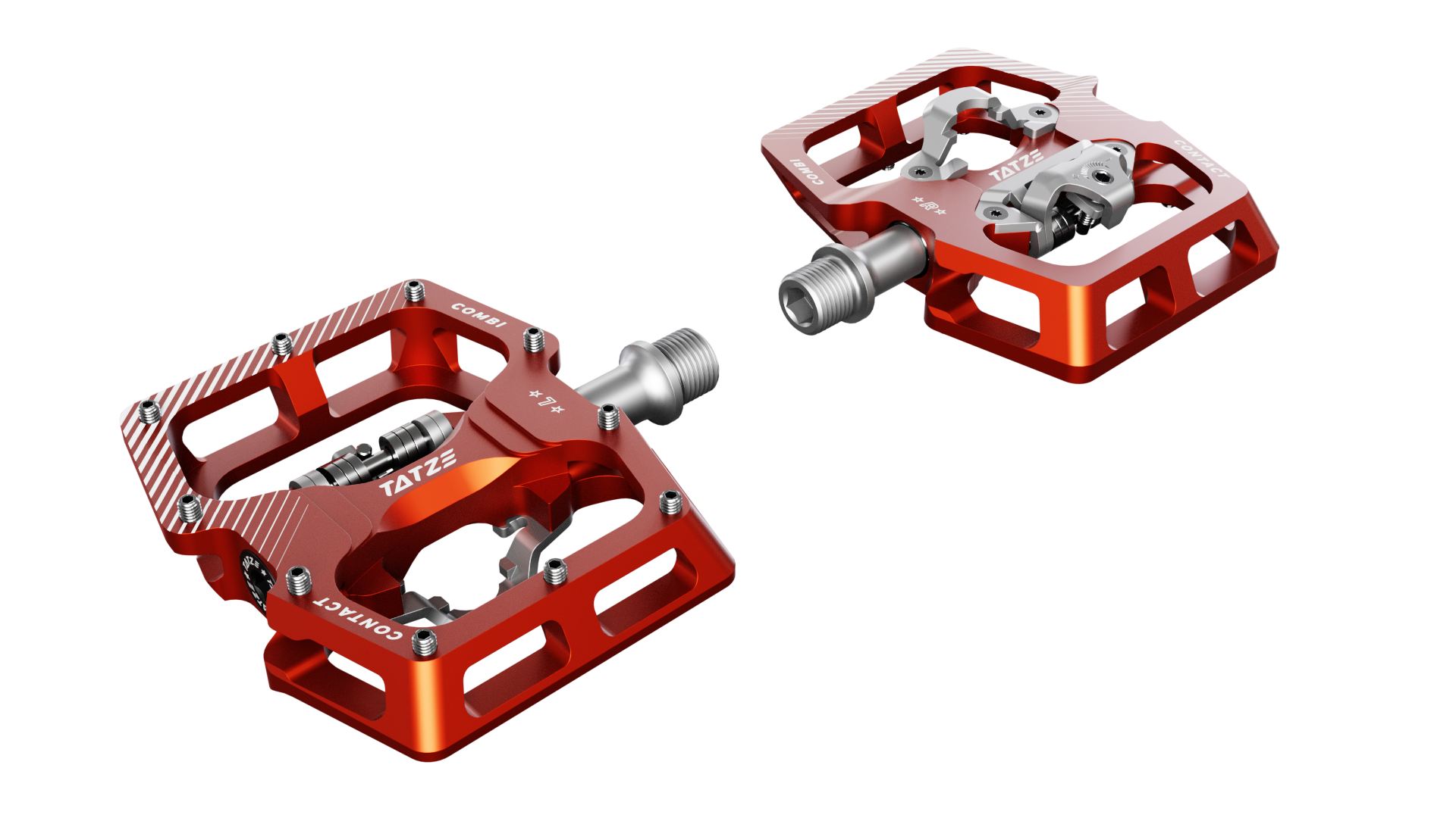 conta pedalate Flat pedal + clip pedal = CONTACT COMBI – TATZE