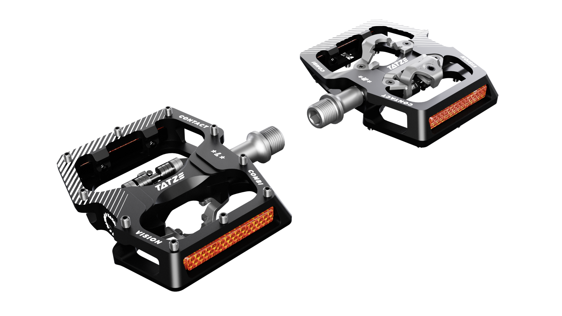 Flatpedal + Klickpedal = CONTACT COMBI – TATZE
