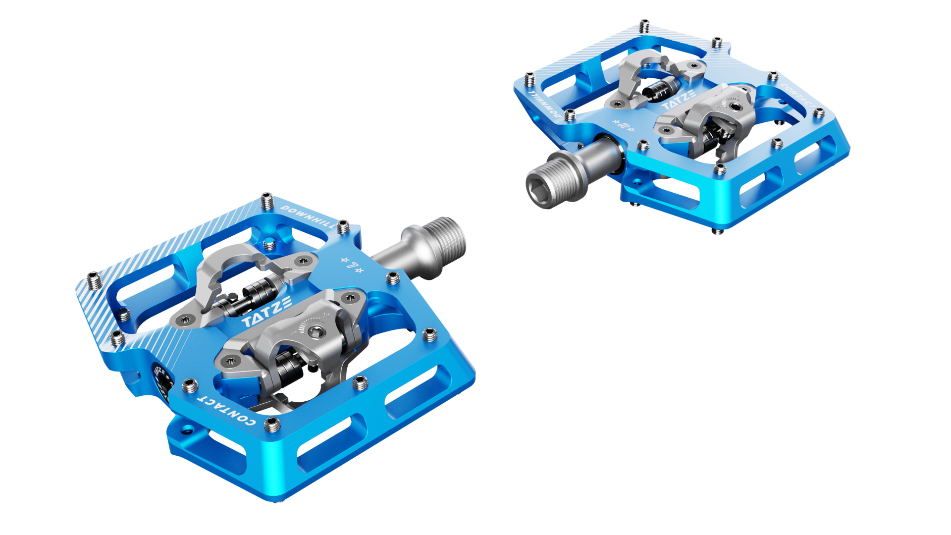 Downhill clipless pedal