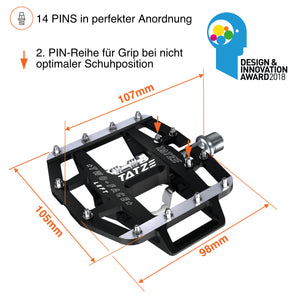 pedale tatze Kombipedal MTB – TWO FACE – TATZE