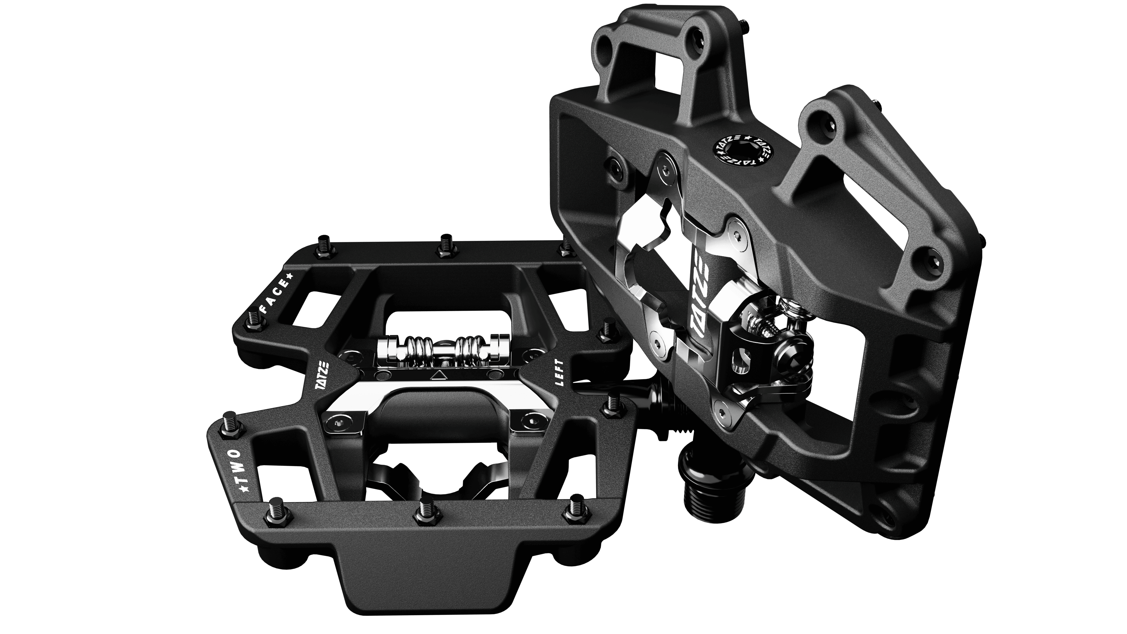 combination pedal Combination pedal with pins – TWO FACE COMPOSITE – TATZE
