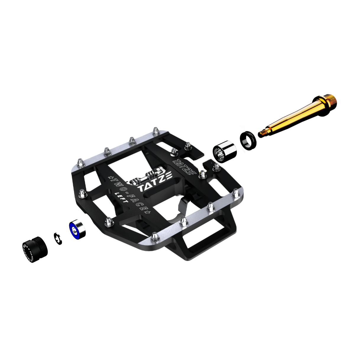 TWO-FACE TI - Titan Kombipedal