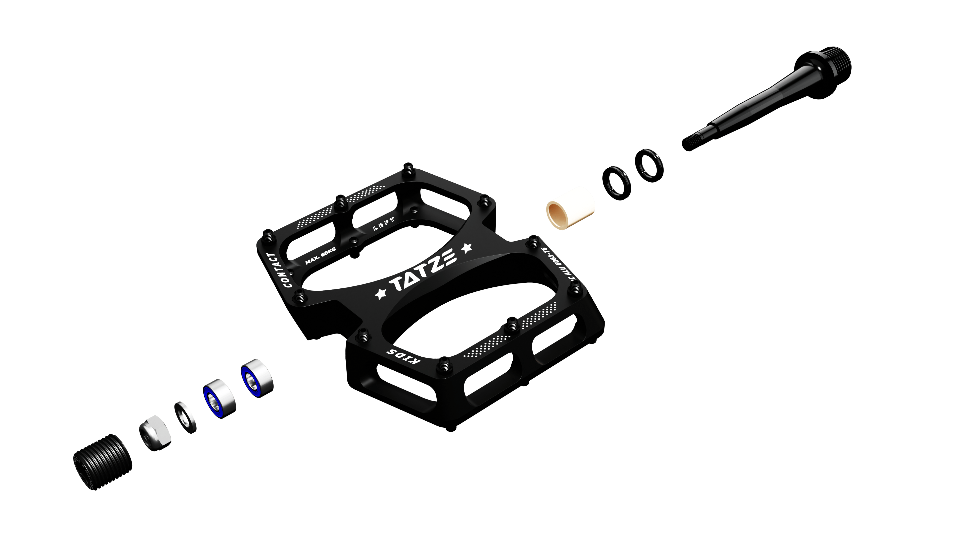 CONTACT CNC KIDS the children s MTB pedal for a perfect connection