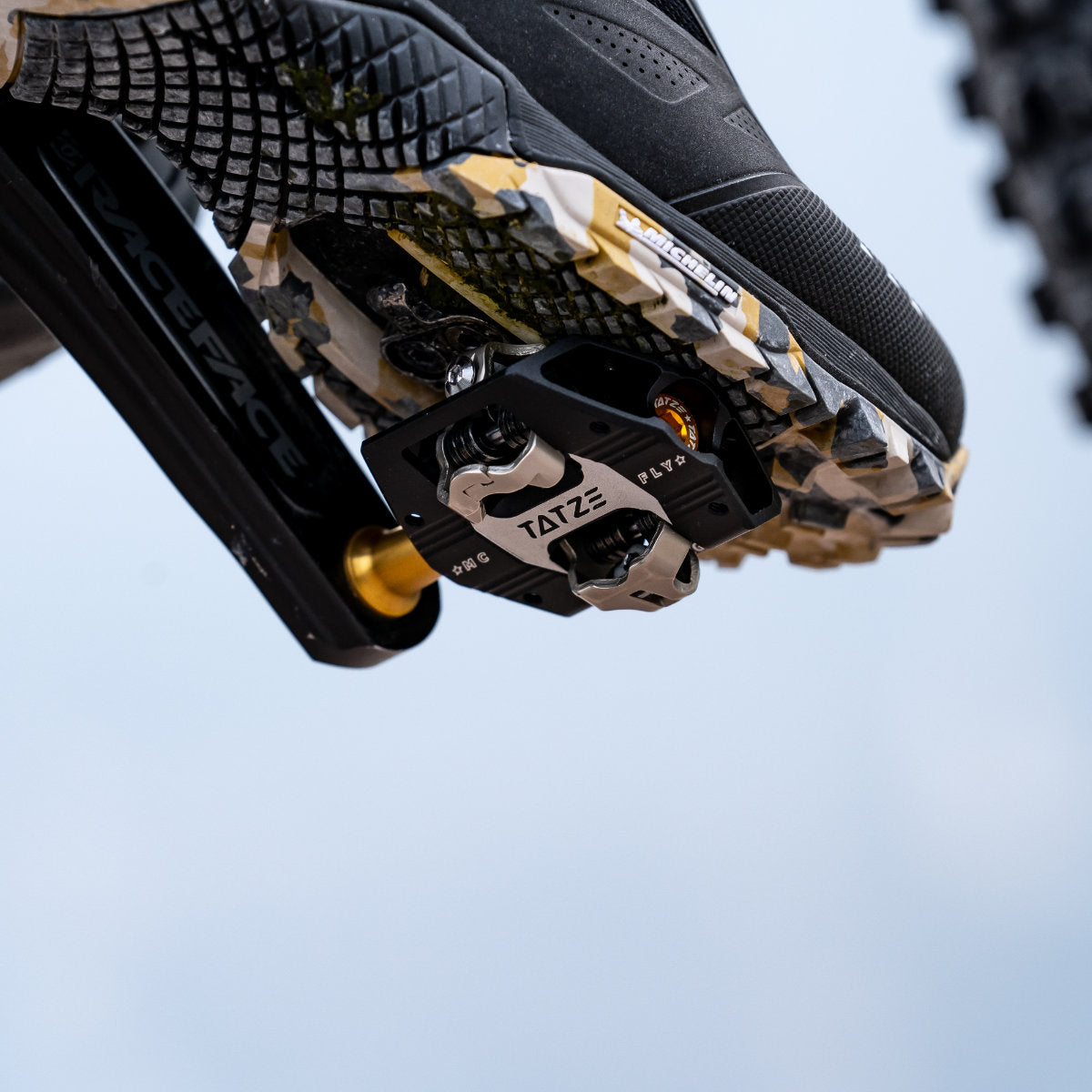 pedale zum aufstecken Leichtes SPD Pedal mit Pins – McFLY TI – TATZE