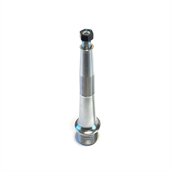 Pedal axles and nuts