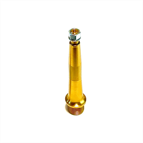 Pedal axles and nuts